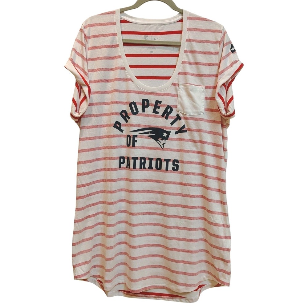 Patriots Nightgown Nike NFL Team Apparel Womens Size XL Football Fan